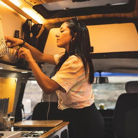 Furgoneta Camper Volkswagen White Teguise (Lanzarote)